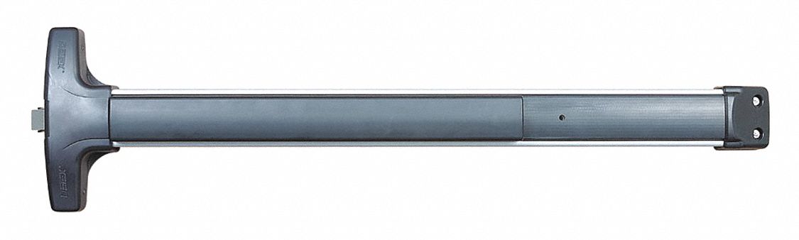 Exit Device: 48 in Max Door Wd, Aluminum