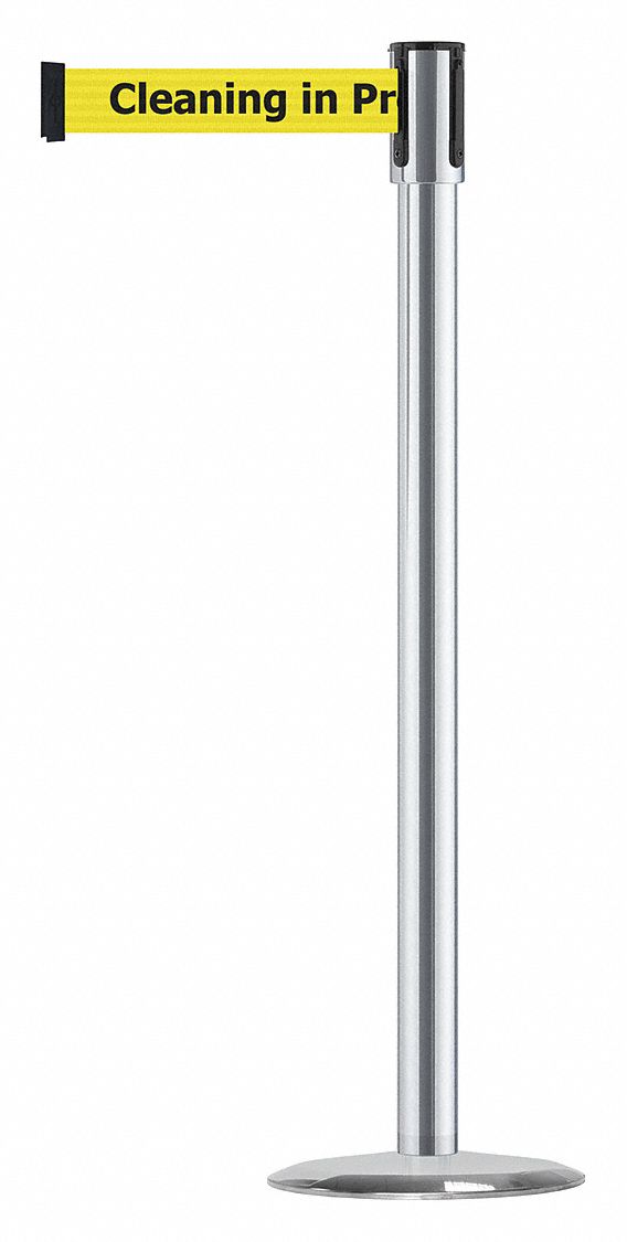 Slimline Post, Satin Chrome