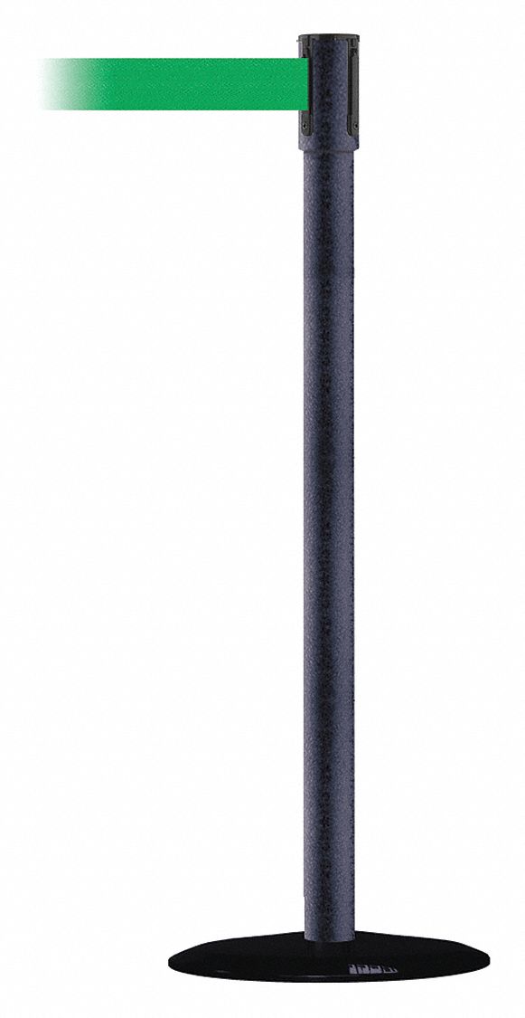 Slimline Post, Black Wrinkle Post Finish