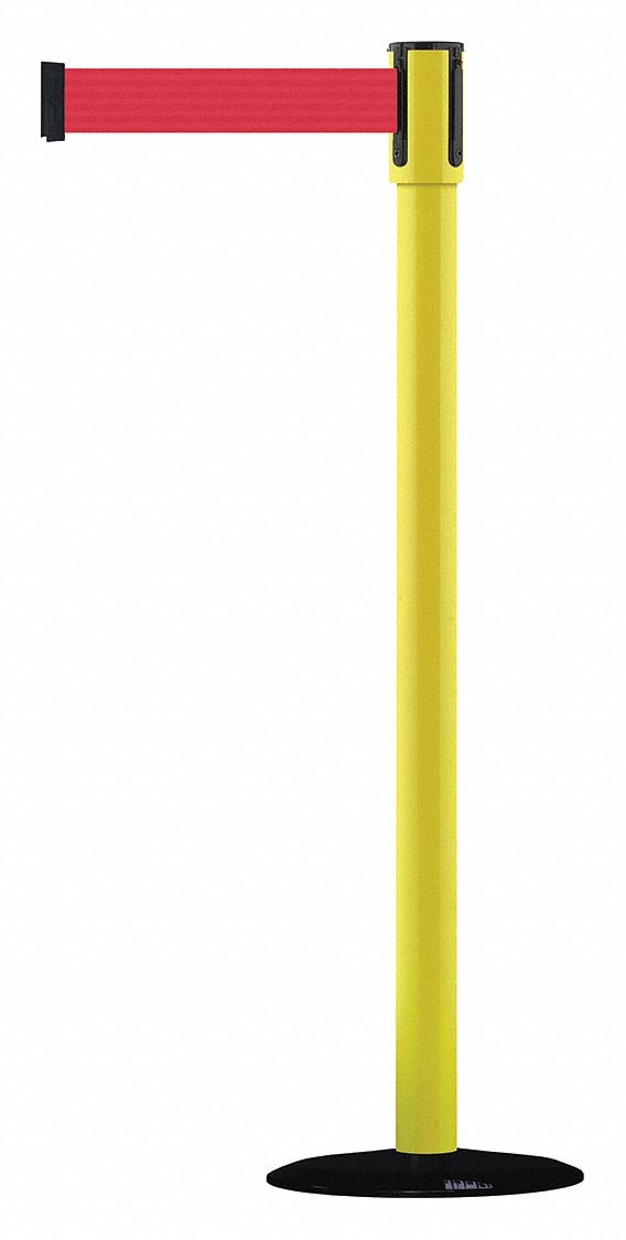 Slimline Post, Blue, Danger Keep Out