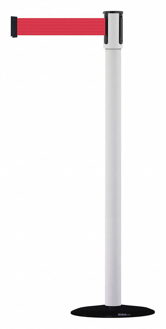 Slimline Post, Black, Yellow Post Finish