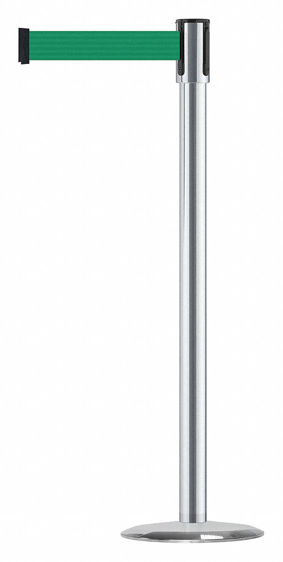 Slimline Post, Red, Yellow Post Finish