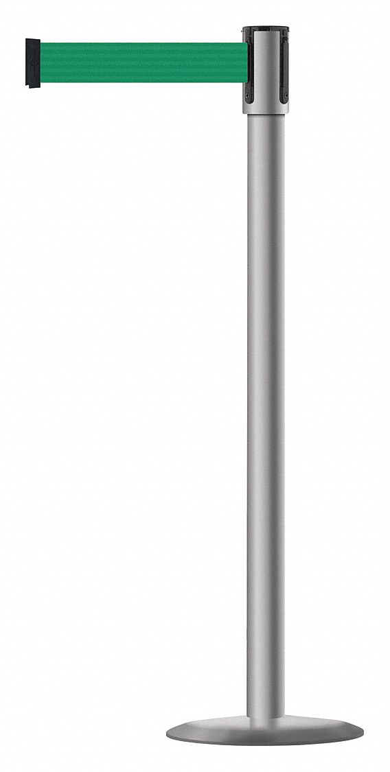 Slimline Post, Green, Standard, Steel
