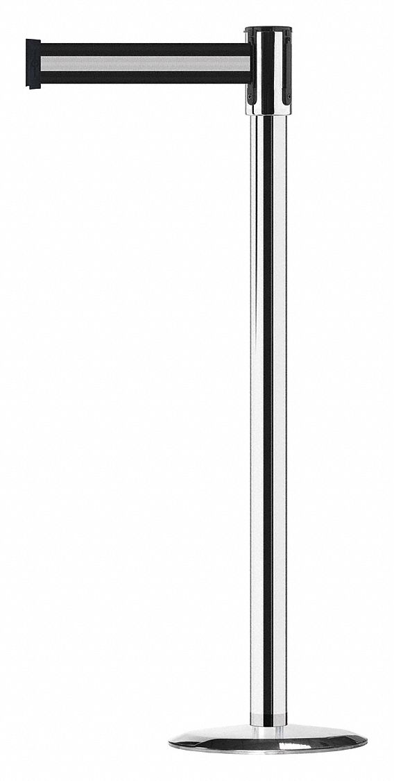 Slimline Post, Polished Chrome, 13 ft.