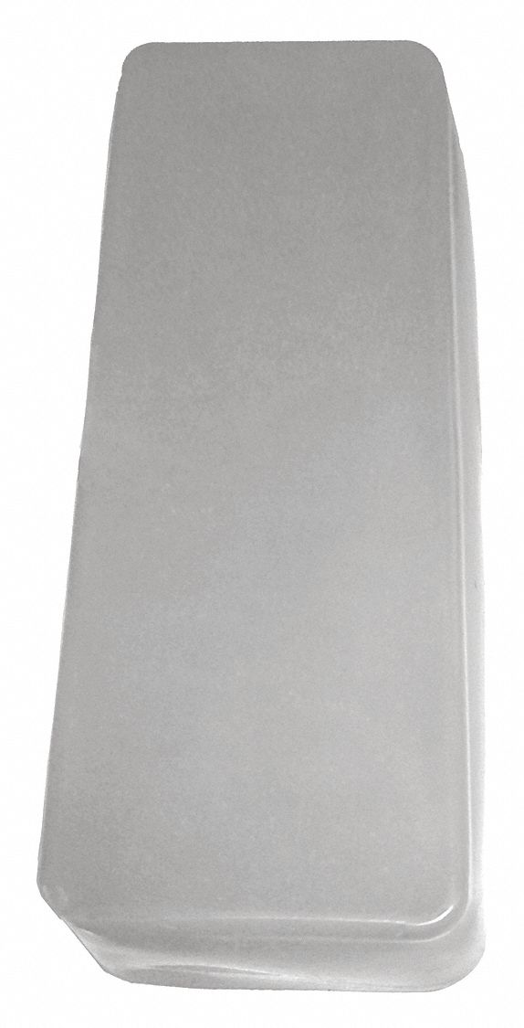 Buffing Compound: Gray, Clamshell, 7-1/2 in x 3-11/16 in x 1-1/2 in, For Stainless Steel