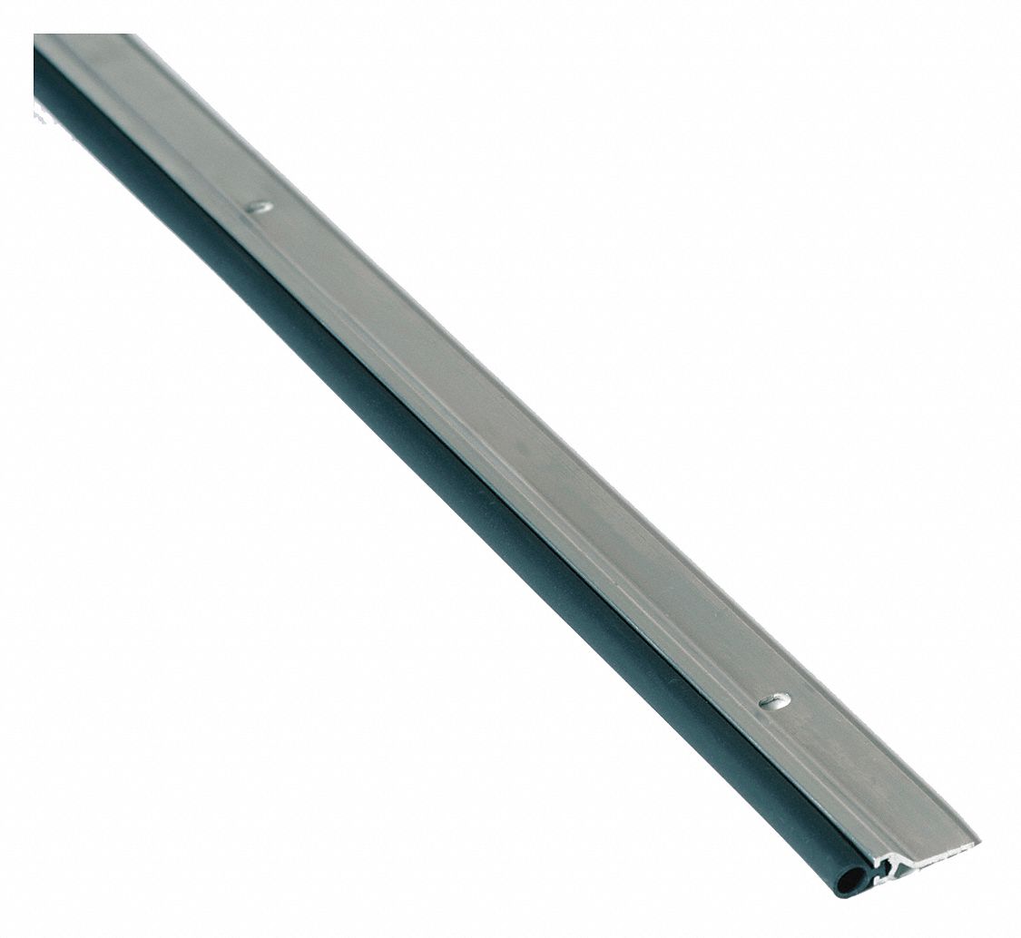 Door Weatherstripping: Bulb Insert, 3 ft Lg, 1 1/4 in Wd, 1 1/16 in Ht