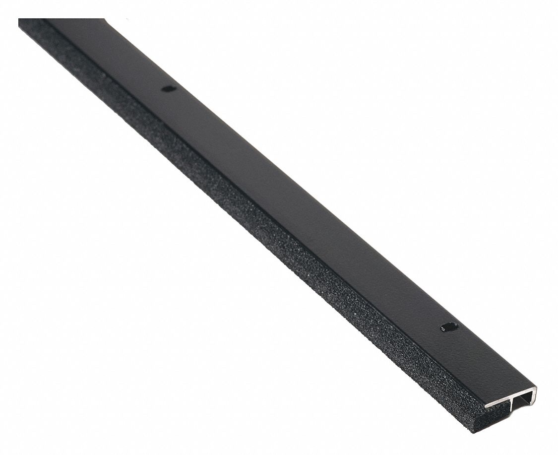 Door Weatherstripping: Flat Insert, 3 ft Lg, 1 1/16 in Wd, 1 1/16 in Ht