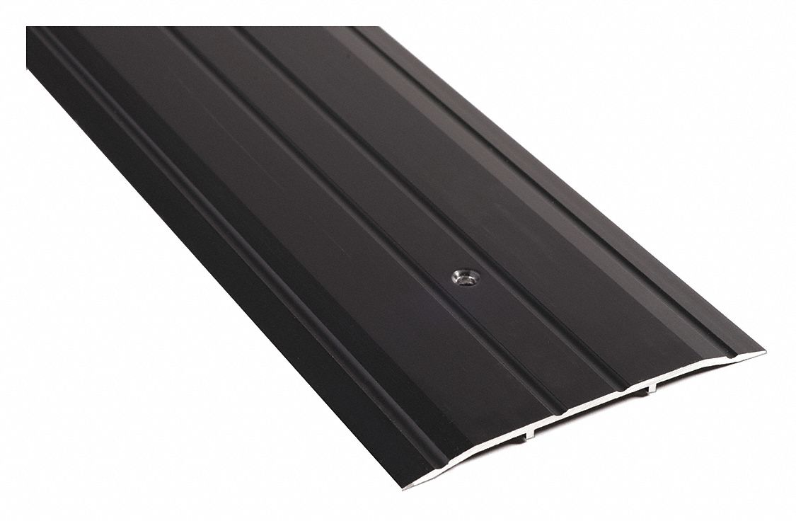 Door Threshold: Saddle, Aluminum, 3 ft Lg