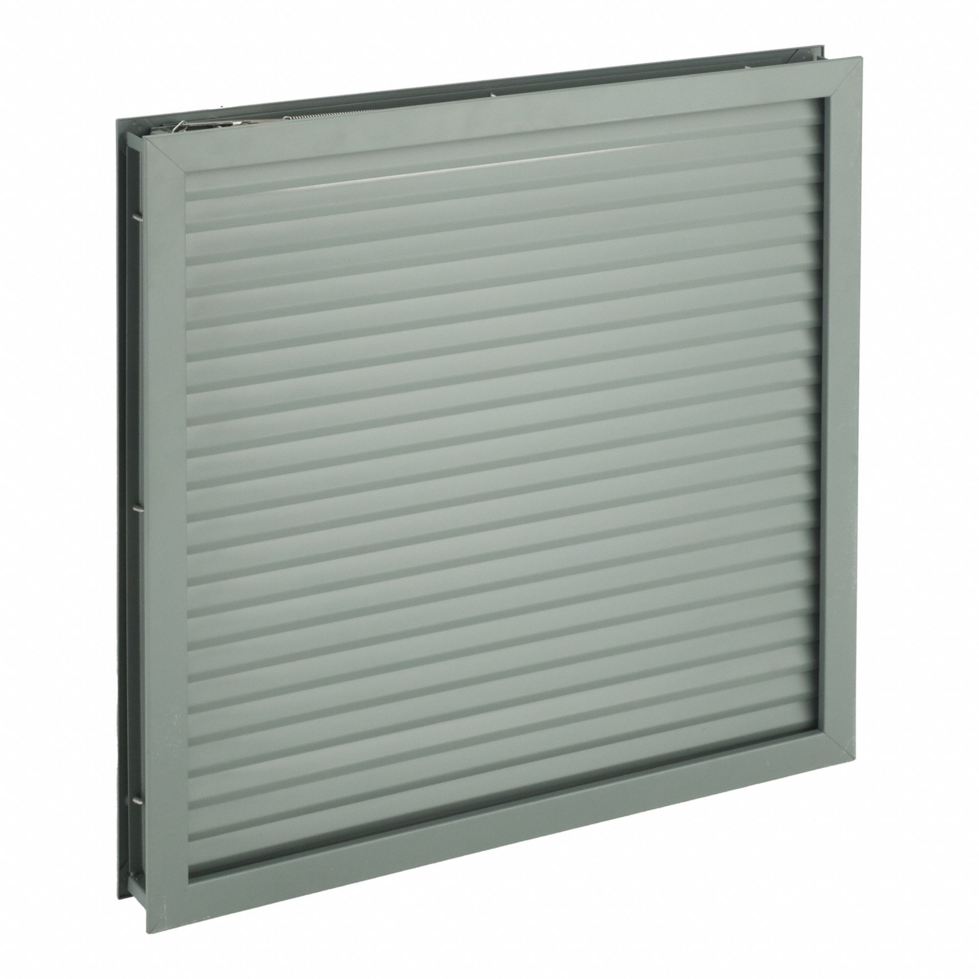Fusible Louver: Steel, 24 in Opening Ht, 24 in Opening Wd, 22 in Louver Ht, 22 in Louver Wd
