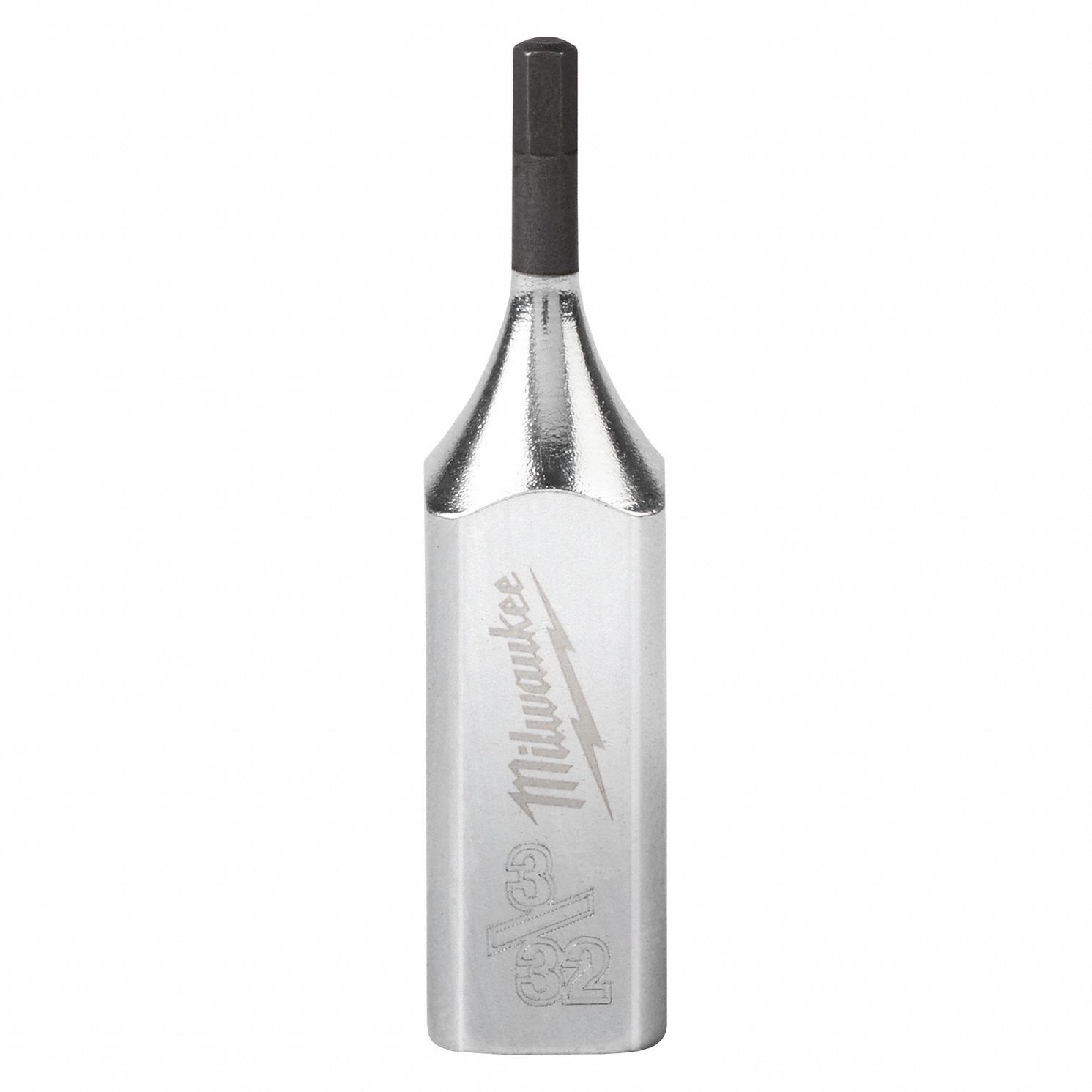 Socket: 1/4 in Drive Size, Hex Tip, 3/32 in Tip Size, 1 5/8 in Overall Lg, SAE