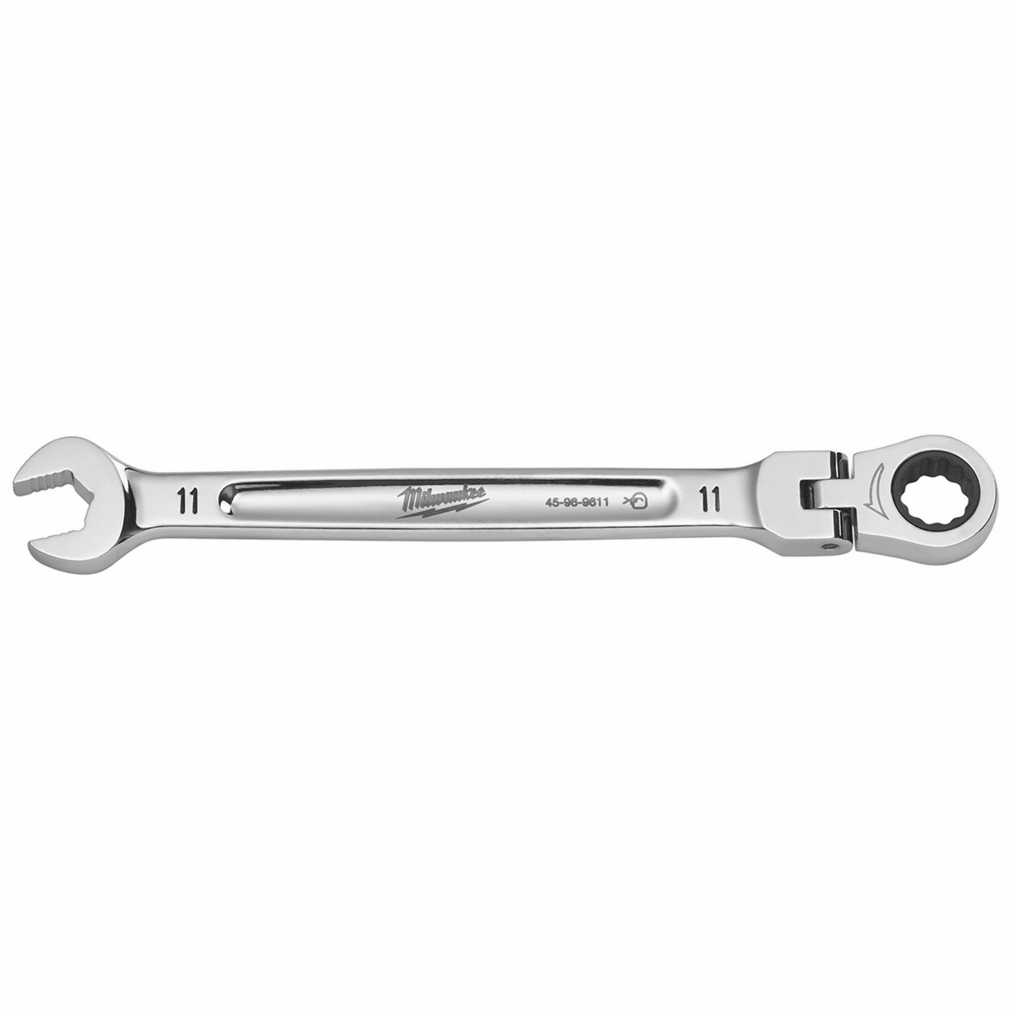 Combination Wrench, Chrome, 171 3/8 mm L