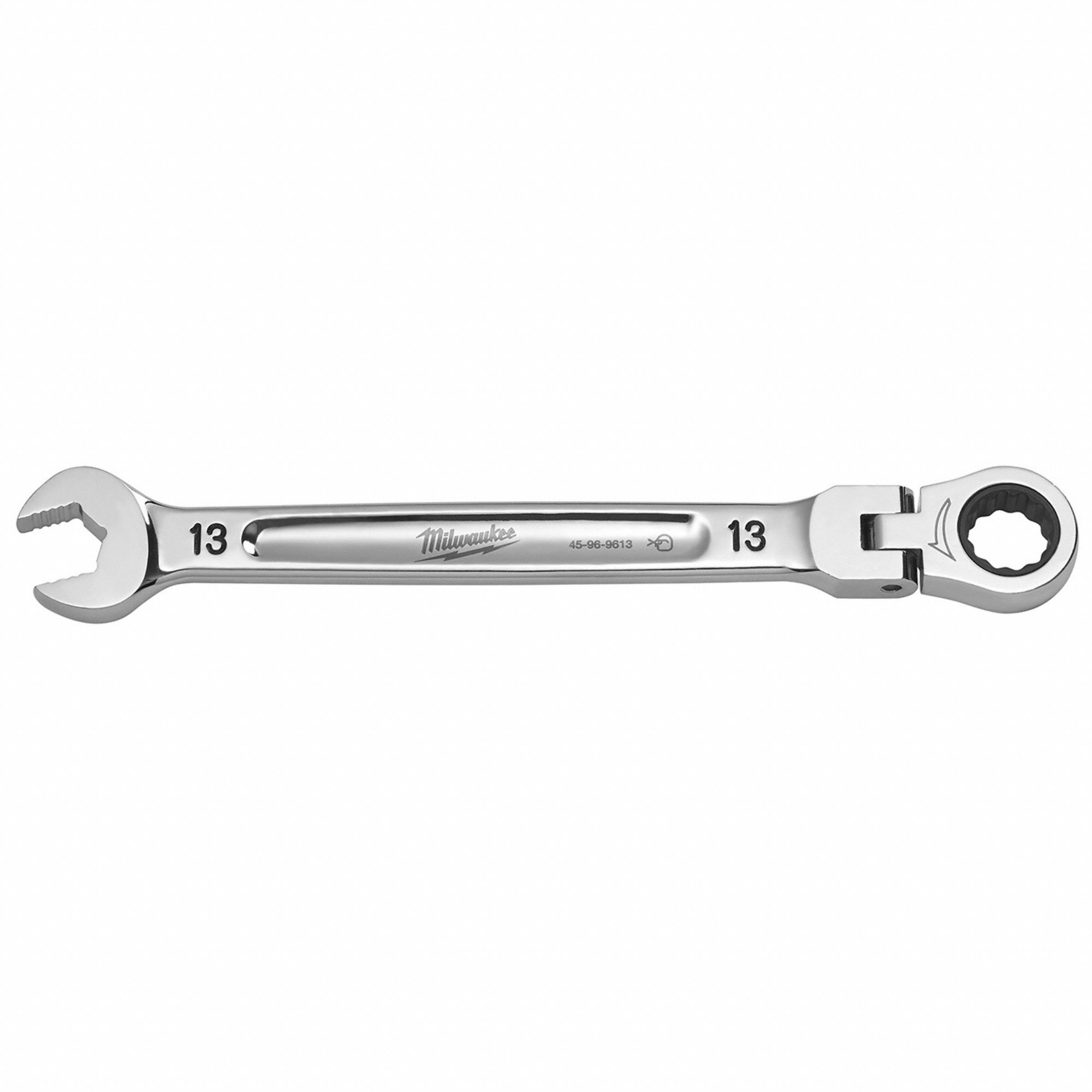 Combination Wrench, Chrome, 186 3/8 mm L