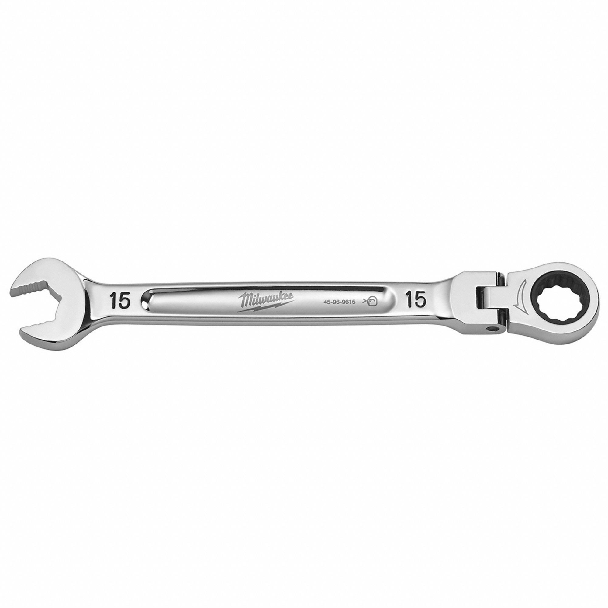 Combination Wrench, Chrome, 207 1/2 mm L