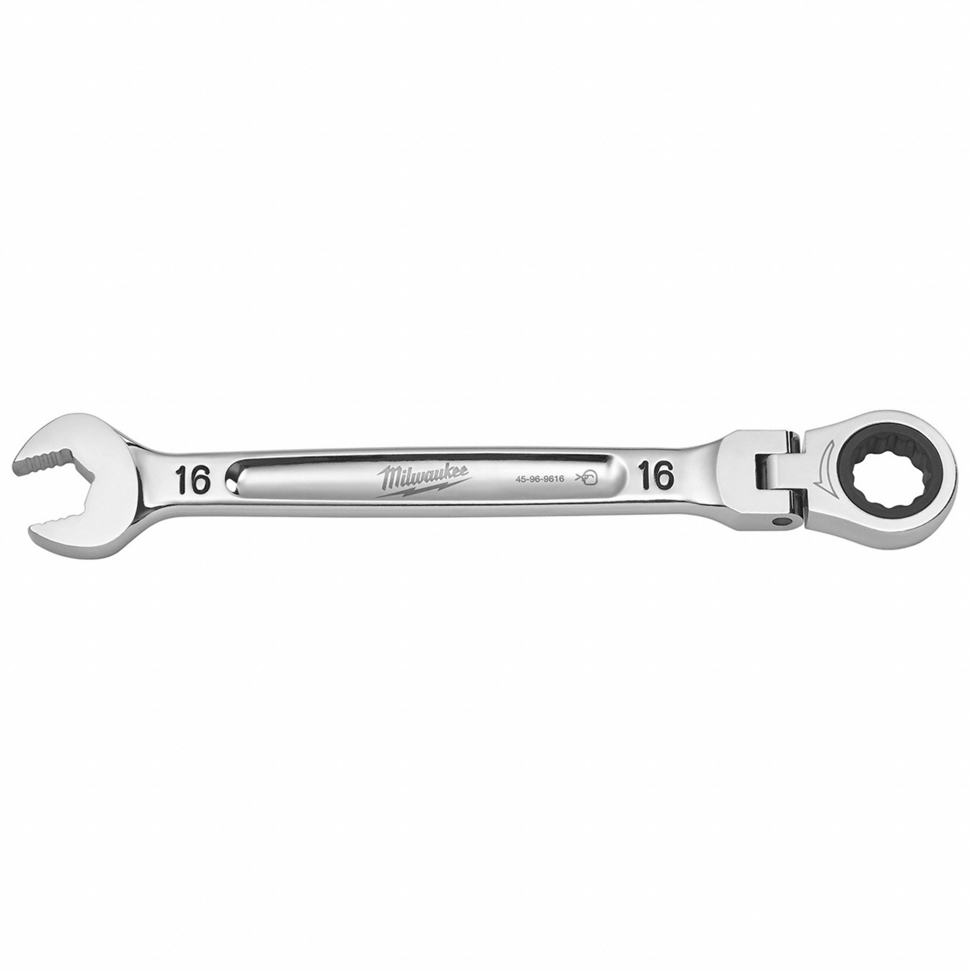 Combination Wrench, Chrome, 217 7/8 mm L
