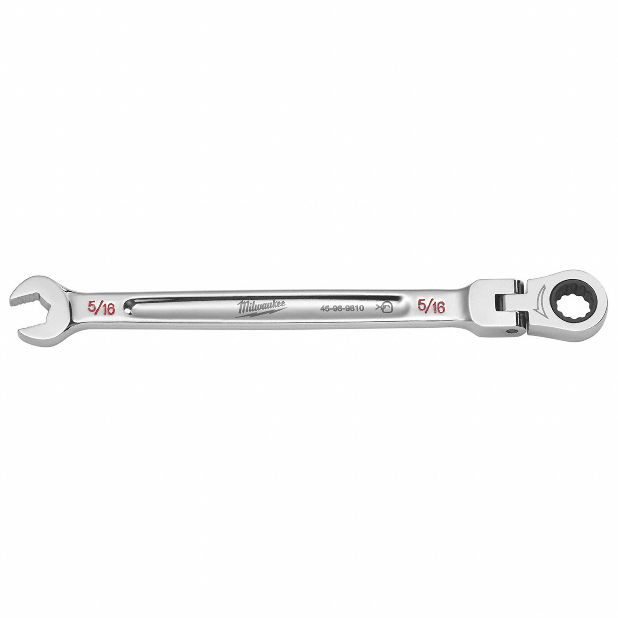 Combination Wrench, Chrome, 5/8" L