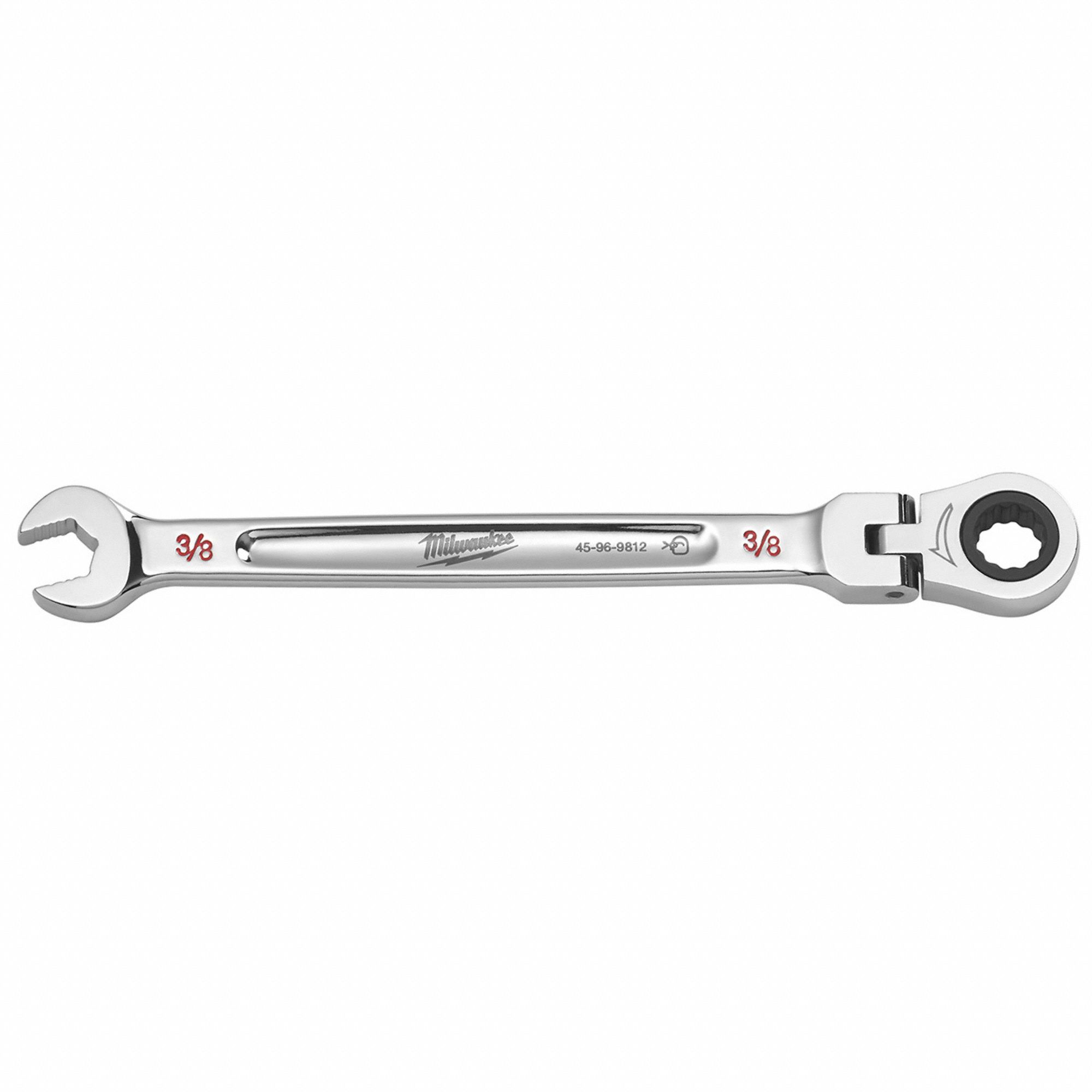 Combination Wrench, Chrome, 7/8" L