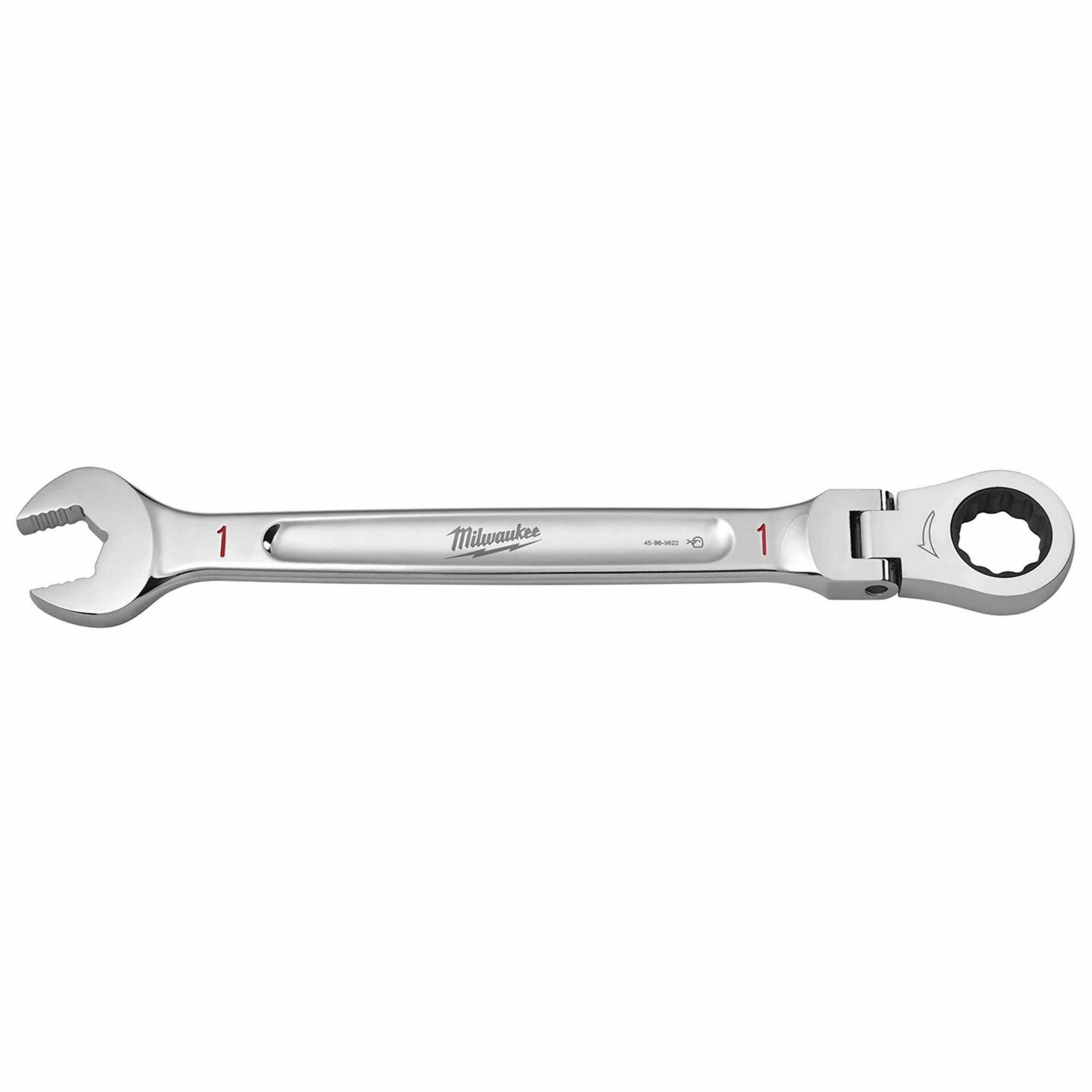 Combination Wrench, Chrome, 2 1/8" L