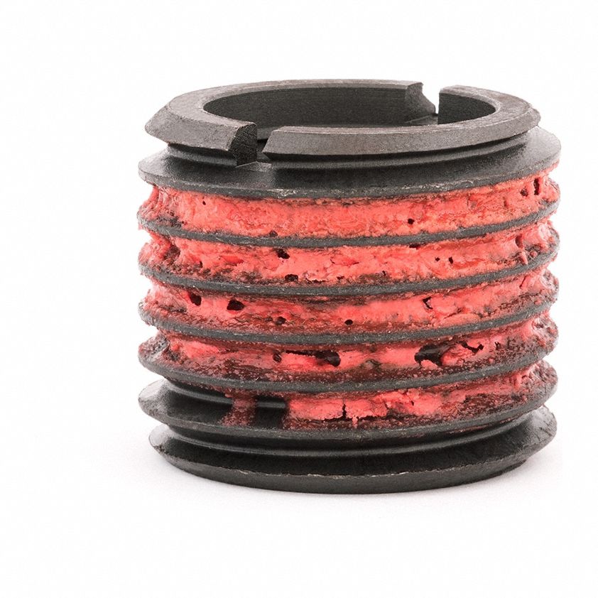 Self Locking Thread Insert: Std Wall, M24-3.00 Int Thrd Sz, 30 mm Overall Lg, 5 PK