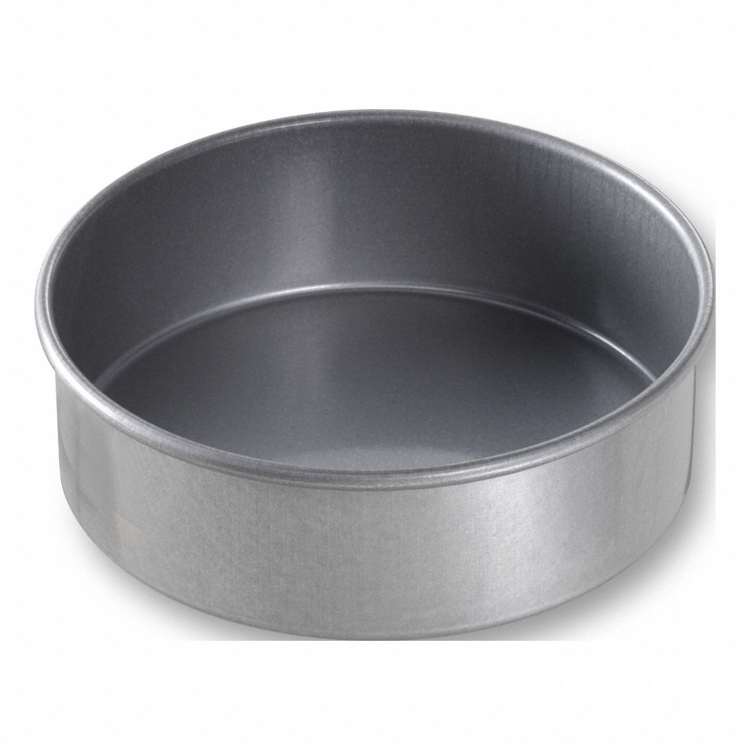 CHICAGO METALLIC, Round Cake Pan Pan, Aluminized Steel, Cake Pan