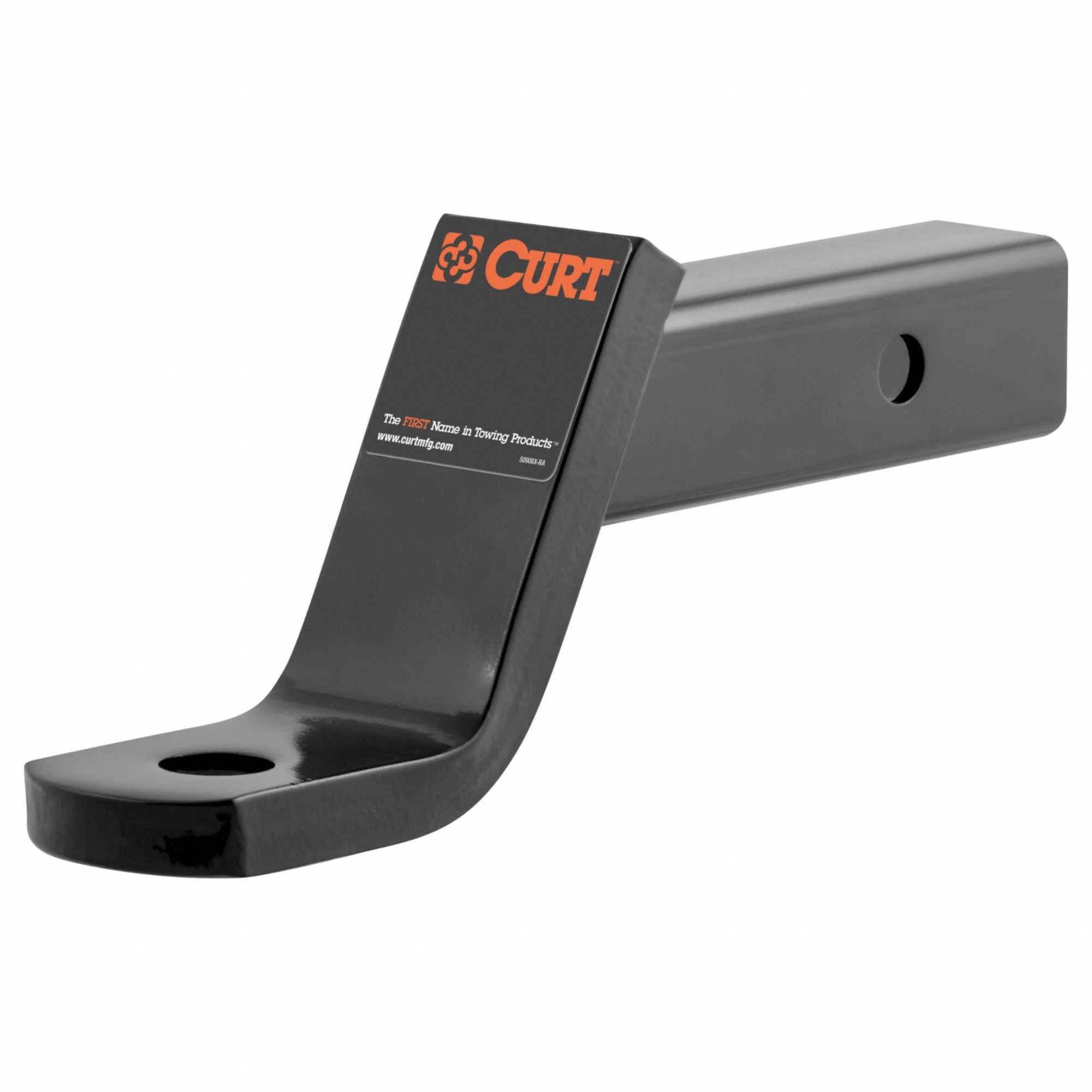 Towing Ball Mount: III, 1 in Compatible Ball Shank Dia, Ball Mount Ball Mount, Carbon Steel