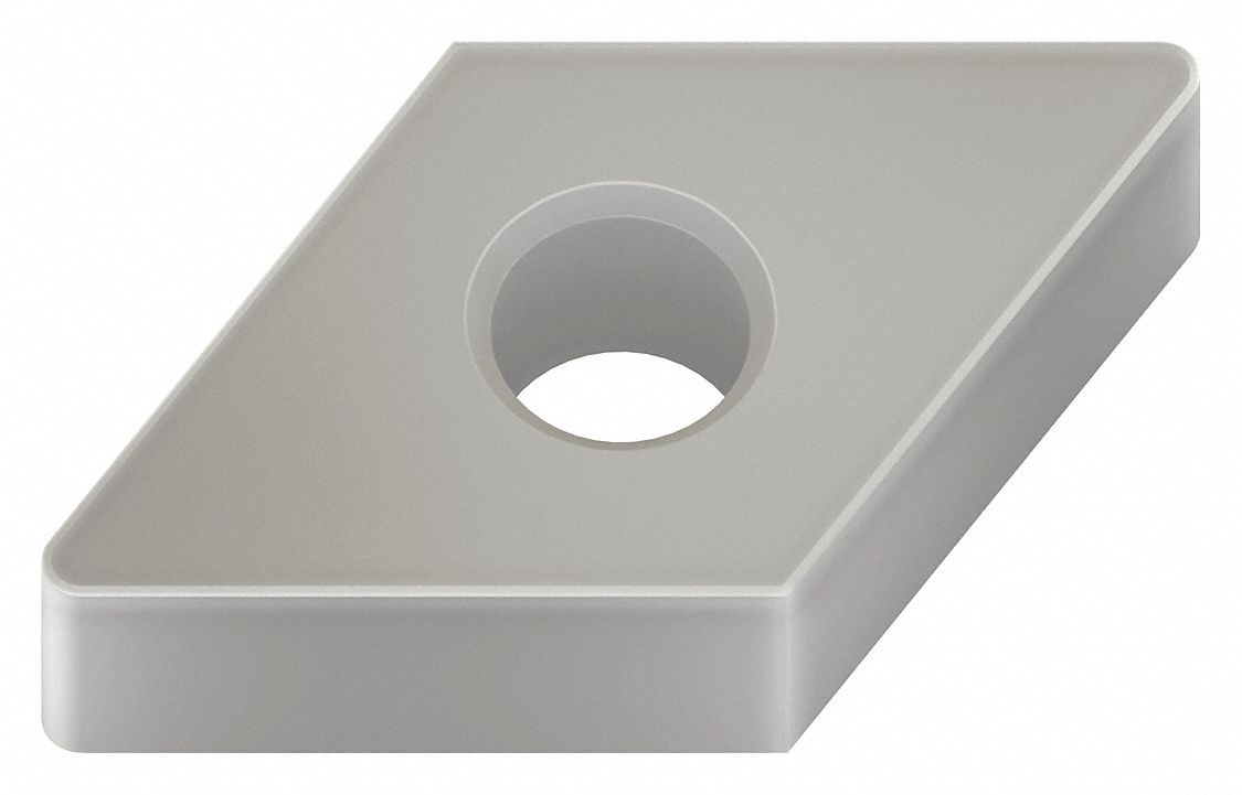 Diamond Turning Insert: DNGA Insert, Silicon Nitride Si3N4, Neutral, 1/4 in Thick