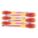 INSULATED SCREWDRIVER SET, 6 PIECES, TORX TIP, T10/T15/T20/T25/T27/T30 TIP SIZE, ERGONOMIC GRIP