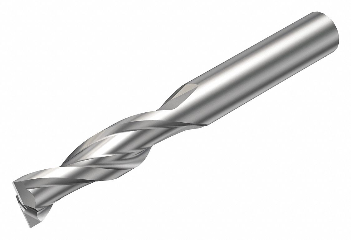 Square End Mill, Carbide, 0.4724" Dia.