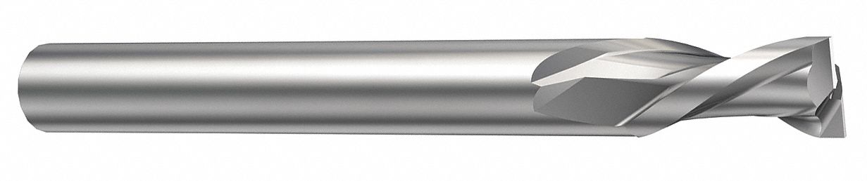Square End Mill, Carbide, 0.1969" Dia.