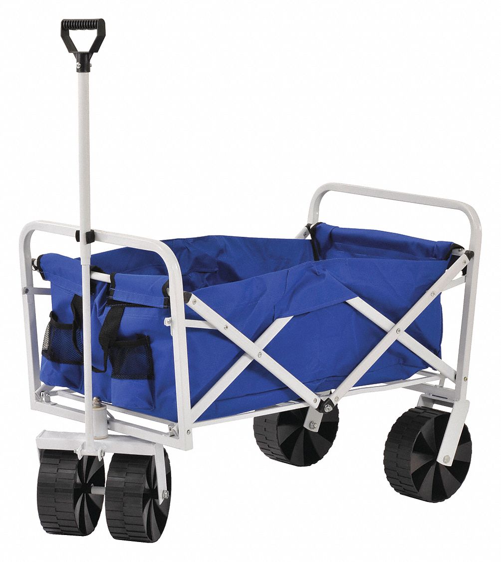 150 lb Load Capacity, 36 inx25 inx21 in, Folding Wagon Truck with