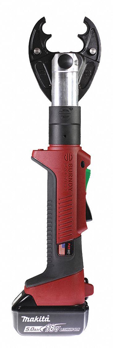 Crimping Tool, Cordless, Li-Ion, 18.0V