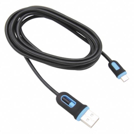 ik wil Begeleiden Verhandeling MOBILESPEC, 2.0, 6 ft Cable Lg, USB Cable - 450X55|MBS06106 - Grainger