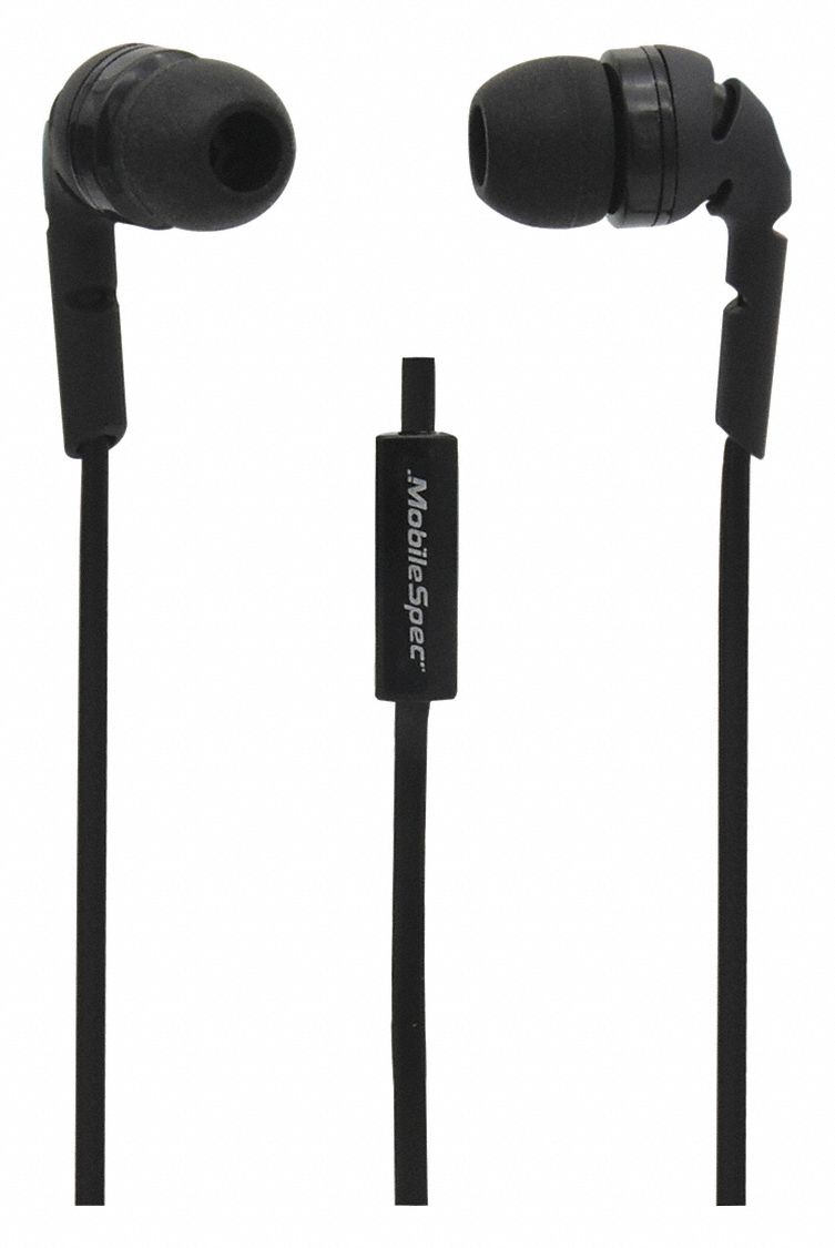 HEADSETS, 3 FT. CORD, 2 FT RANGE, 24 HR TALK TIME, 1.7 HR STANDBY TIME, EARBUD HEADSET