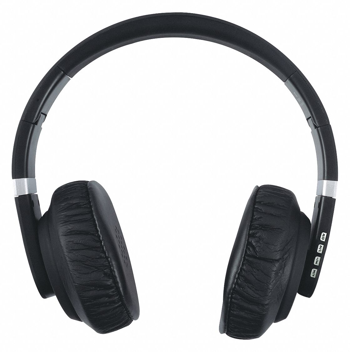 MOBILESPEC Wireless Headphones, Black 450X81MBS11154 Grainger