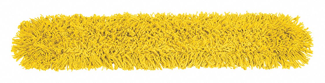 DUST MOP,POLYESTER,YELLOW,36