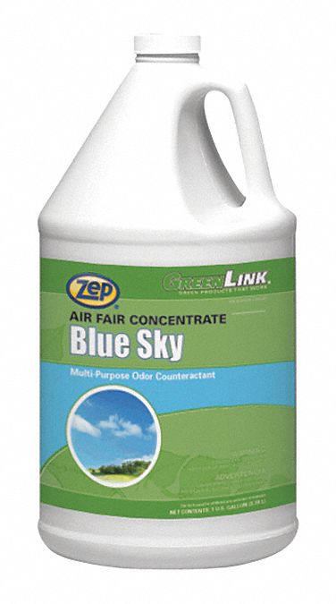 Odor Eliminator: Jug, 1 gal Container Size, Liquid, Concentrated, Pleasant, 4 PK