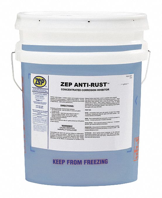 ZEP, Bucket, 5 gal Container Size, Corrosion Inhibitor
