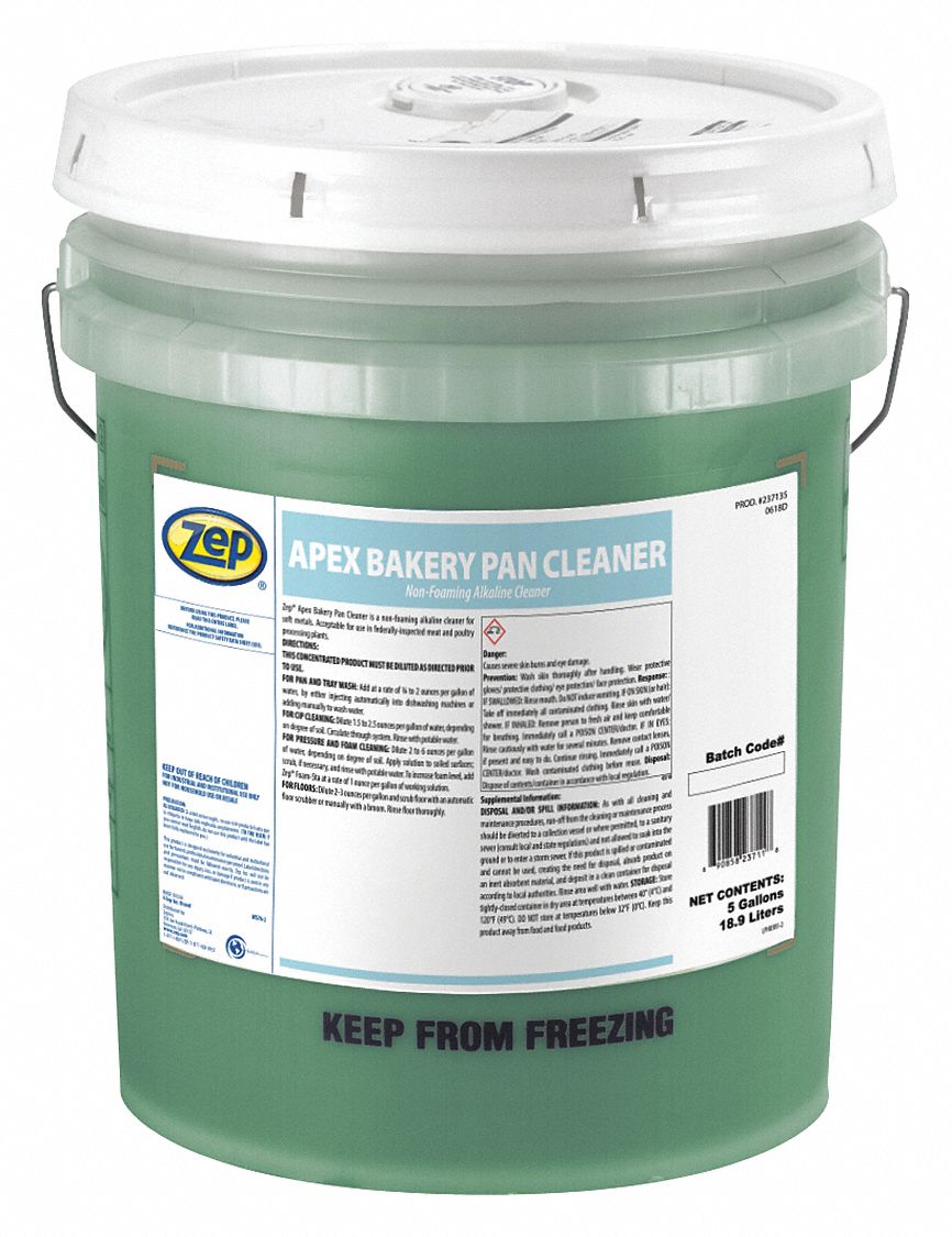 Heavy Duty Cleaner, 5 gal, Bucket