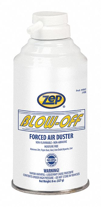 ZEP, 10 oz Size, 10 oz Net Wt, Aerosol Duster - 450Z82|486201 - Grainger