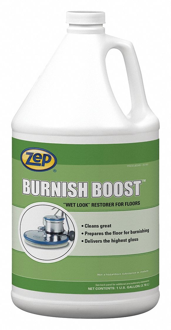 Floor Restorer: Jug, 1 gal Container Size, Concentrated, Liquid, 4 PK