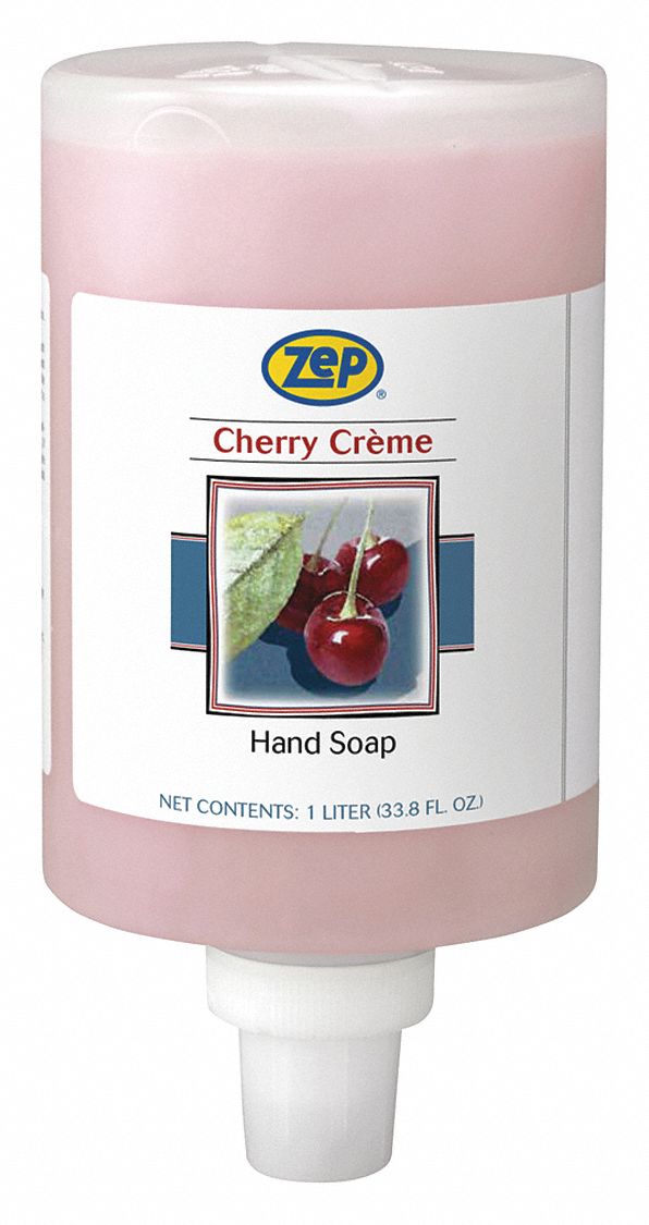 Cherry, Liquid, Hand Cleaner, 1 gal, Cartridge, Industrial Hand Cleaner, PK  4 - Grainger