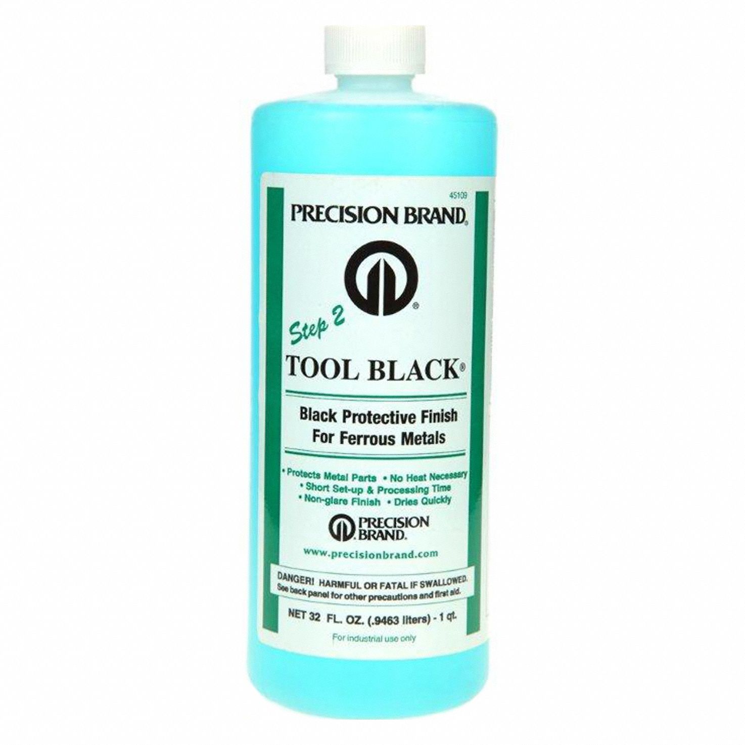 Tool Blackener: For Ferrous Metals, Liquid, 1 qt, 6 PK