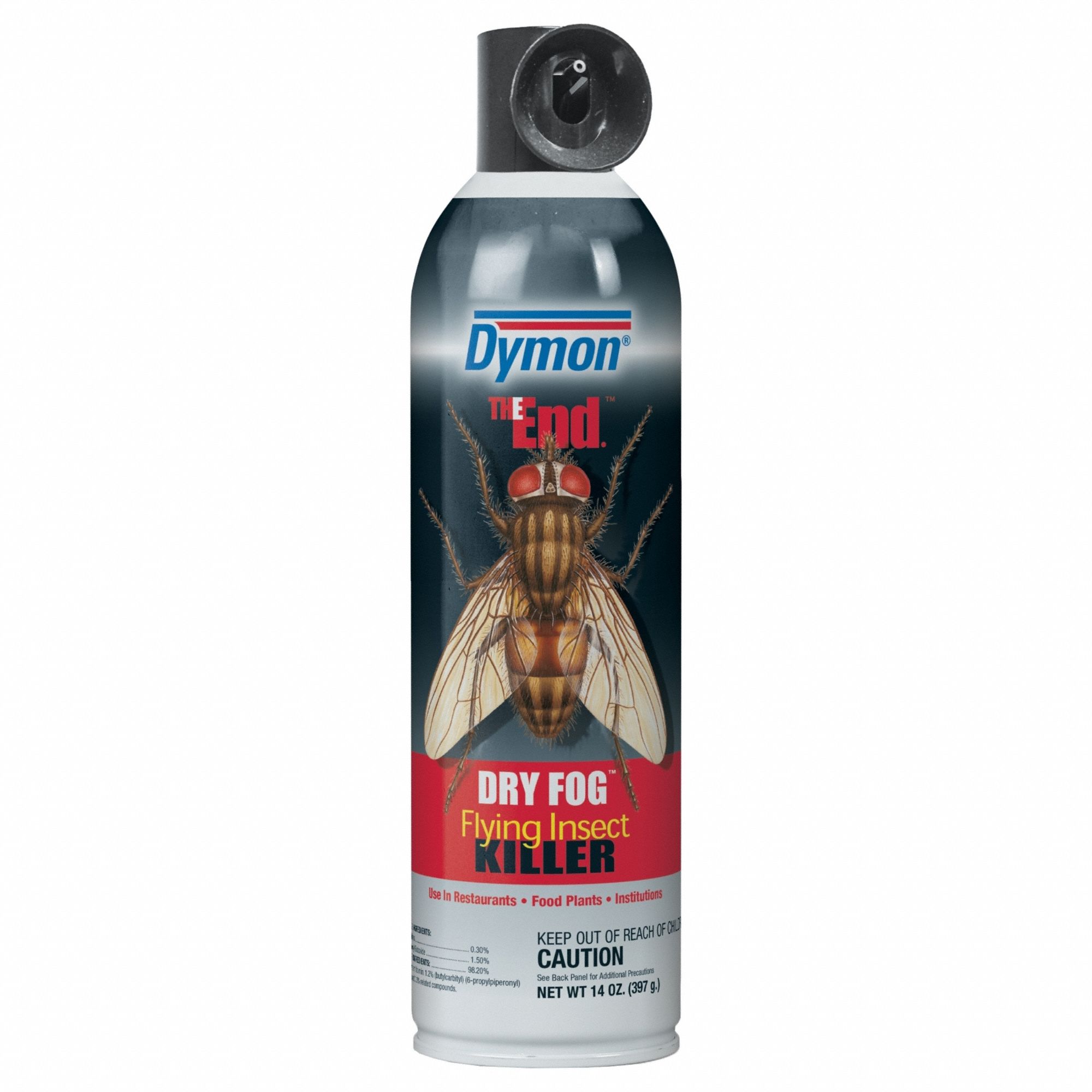 Flying Insect Killer: Aerosol, Piperonyl Butoxide/Pyrethrins, DEET-Free, Indoor/Outdoor