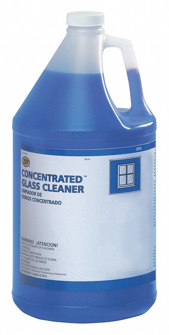 Glass Cleaner 1 gal Jug Liquid PK4