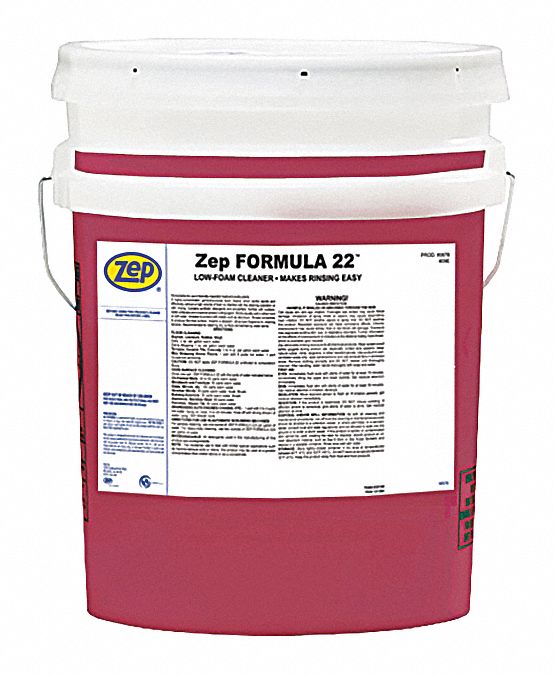 Floor Cleaner: Bucket, 5 gal Container Size, Concentrated, Liquid