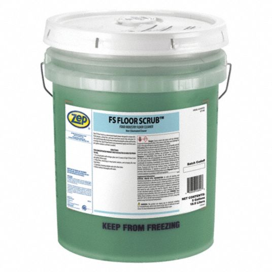 ZEP, Bucket, 5 gal Container Size, Floor Cleaner - 451A82|246935 - Grainger