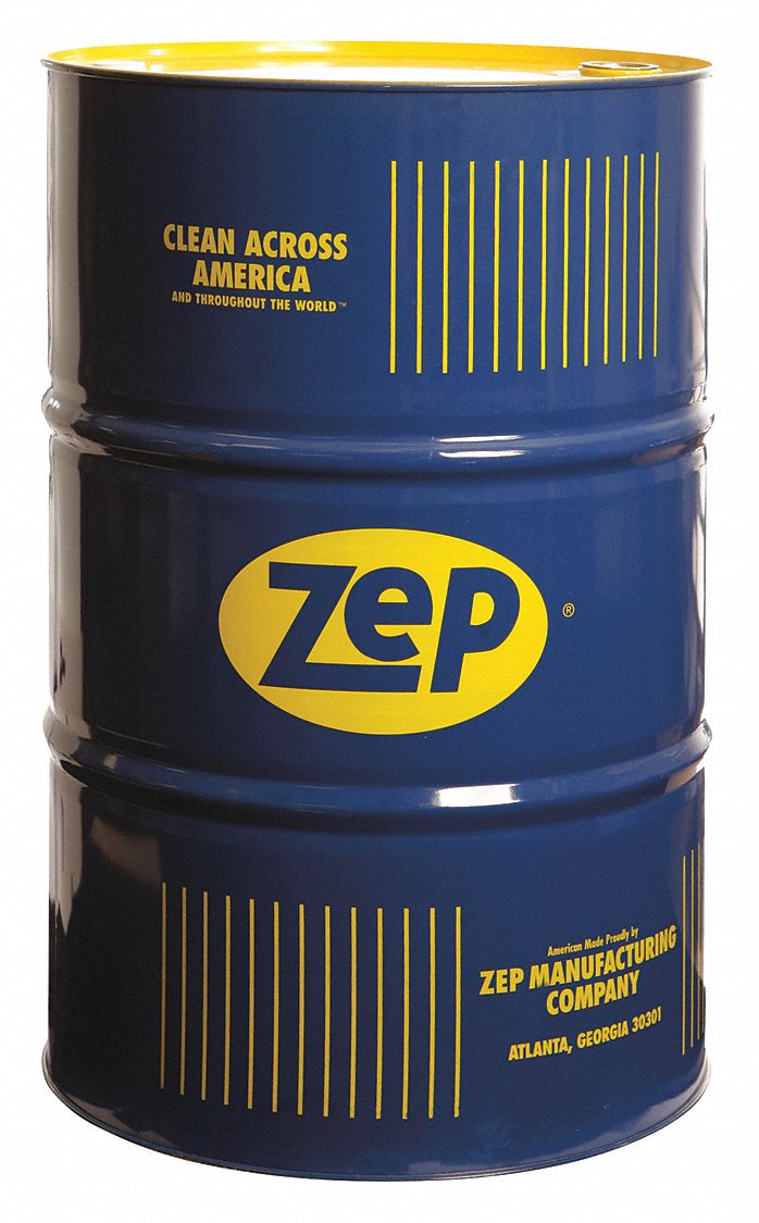 928064-8 Zep Cleaner/Degreaser, 20 gal Cleaner Container Size, Drum Cleaner  Container Type, Mild Fragrance