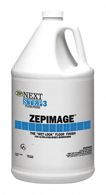 Zep 1 Gal Floor Finish 4 Pk 451c52 193524 Grainger