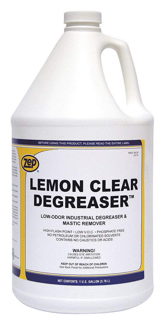 ZEP Degreaser, Jug Container Type, 1 gal Container Size, Liquid Cleaner