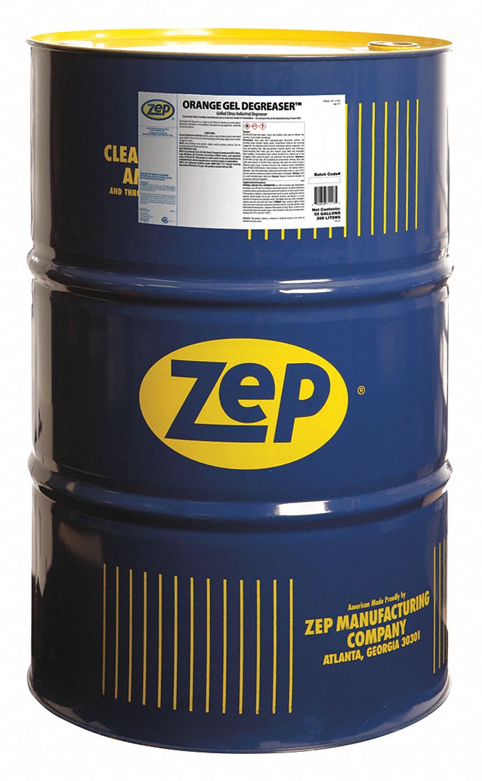 ZEP Degreaser, 55 gal., Drum - 451D12|711185 - Grainger