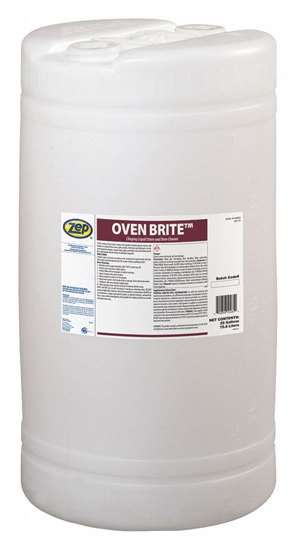 ZEP, Drum, 20 gal, Oven Cleaner 451D19104850 Grainger